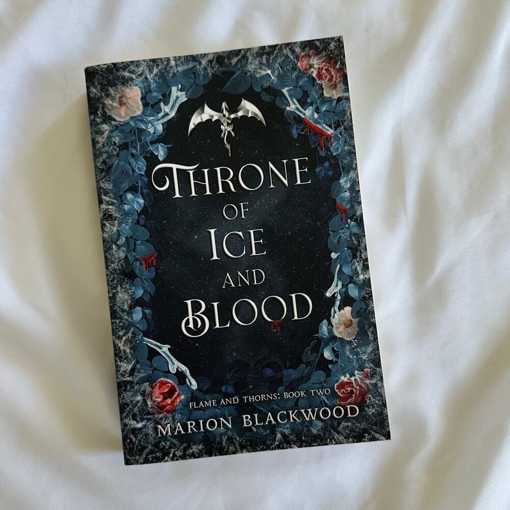 Throne of Ice and Blood Marion Blackwood OOP Indie Paperback Romantasy #2